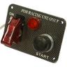 View Item 12V Carbon Competition/Racing Car Switching Panel With Push Button Starter
